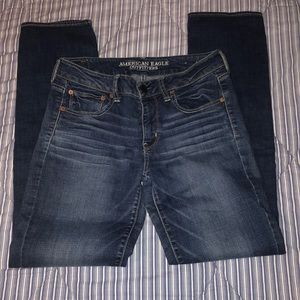 AEO Super Stretch 8 Long Straight Legged